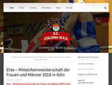 Tablet Screenshot of colonia06.de
